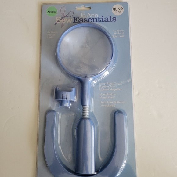 JoAnn Sew Essentials Magnilamp Lighted Magnifier & Hands Free Stand - Battery - Picture 1 of 4